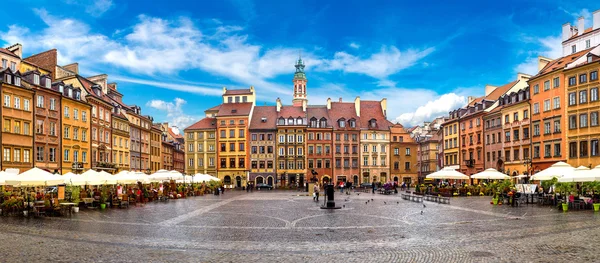 Old town square in Warsaw