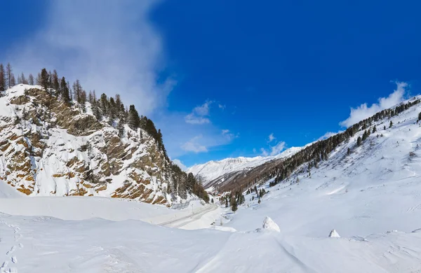 Mountain ski resort Obergurgl Austria