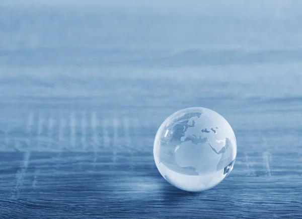 World glass sphere