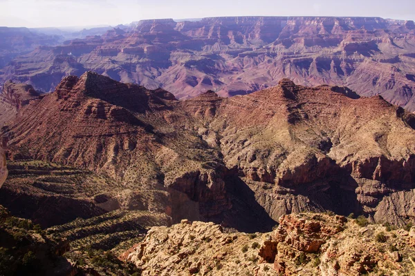 Sheer cliffs along the South Rim, Grand Canyon