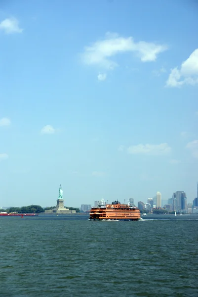 Staten Island Ferry and Statue of Liberty