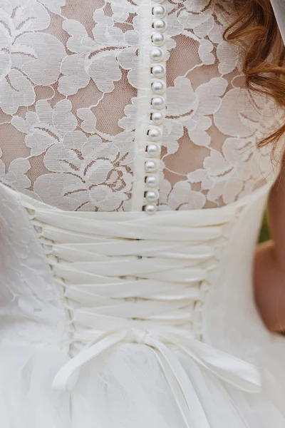 Back of bridesmaid dress