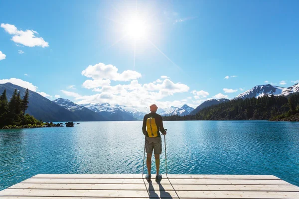 Hike  on Garibaldi lake