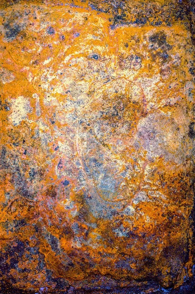 Abstract grunge background in orange, yellow, blue and purple colors