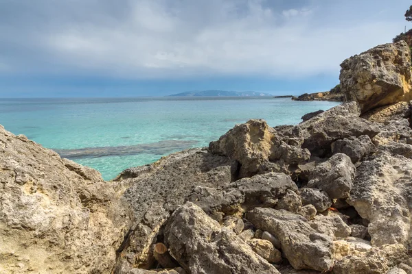 Clear waters of Pesada beach, Kefalonia, Ionian islands