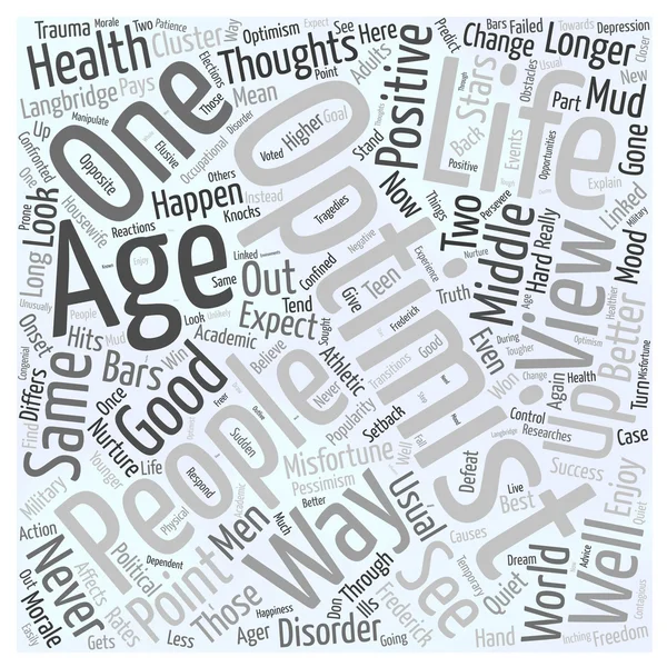 Enjoy your life change your point of view word cloud concept