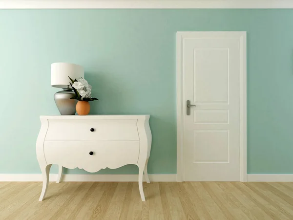 Elegant hallway interior