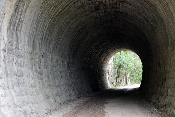 Tunnel in the mountains