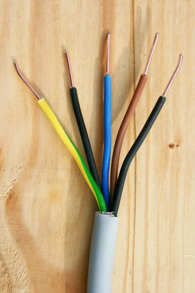 Electric installation wire