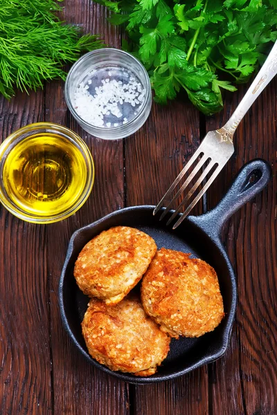 Свиные котлеты с картофелем изображения Свиные котлеты с картофелем изоражения