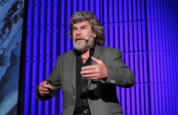 Reinhold Messner at the presentation