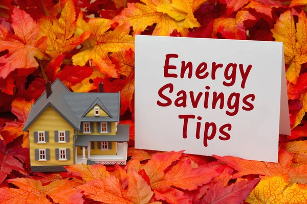 Home energy savings tips in the fall season