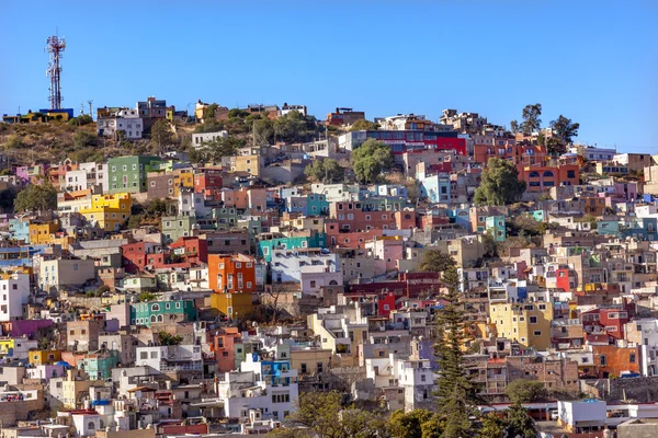 Many Colored Houses Guanajuato Mexico
