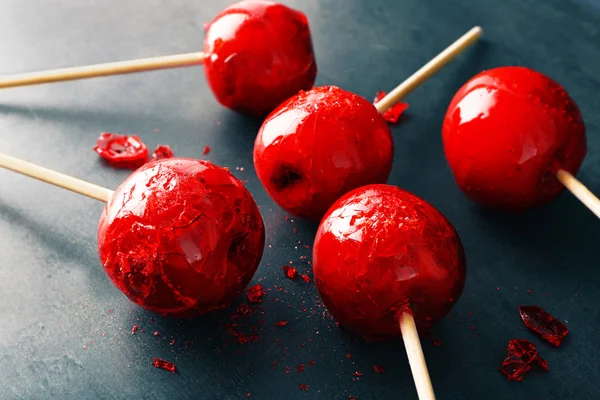 Glossy Toffee apples