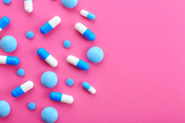 Blue Color pills