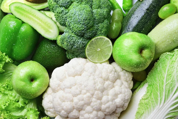 Ripe Green vegetables