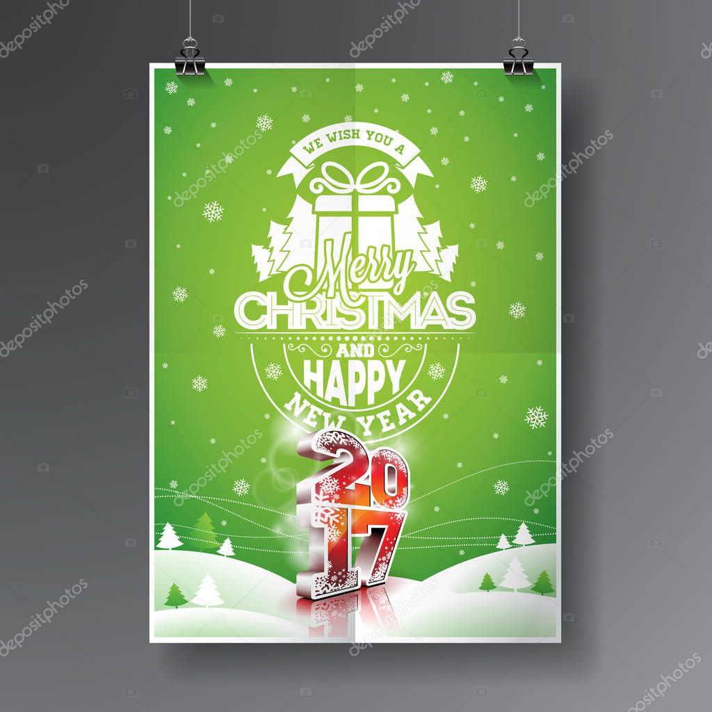 Vektor Frohe Weihnachten und Vektor Frohe Weihnachten und