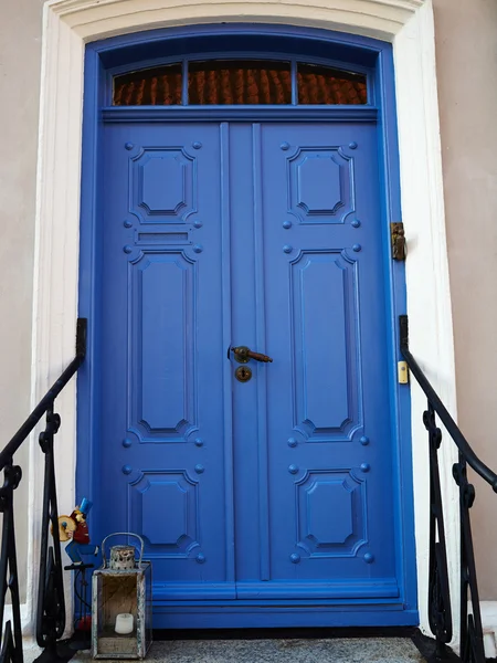 Traditional colorful front door Denmark