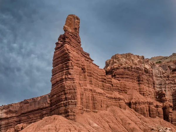 Capitol Reef Chimney Rock in Utah