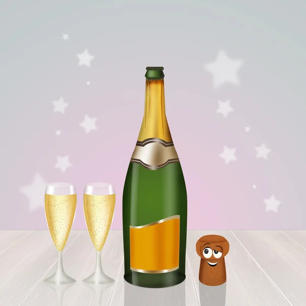 New Year\'s toast