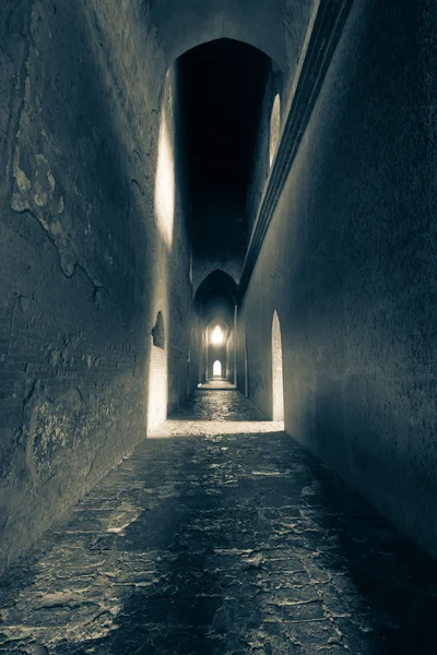 Tunnel Walkway in Myanmar