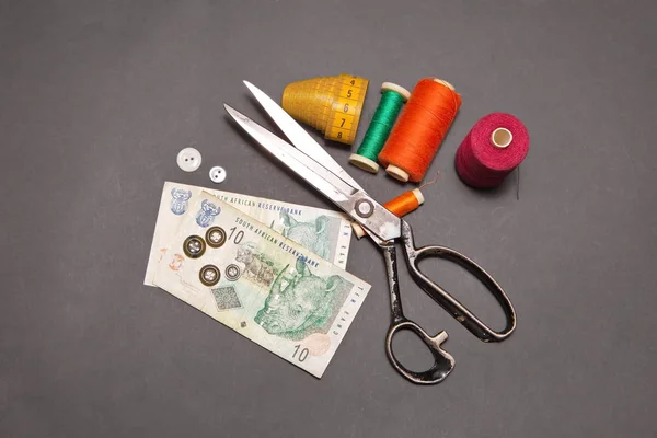 Can you make money sewing. South African Rand and  accessories for cutting and sewing