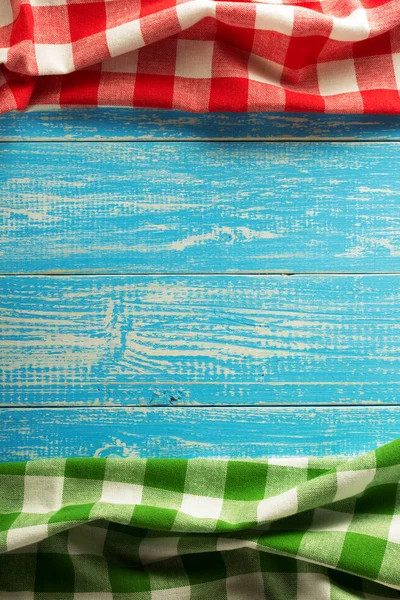 Cloth napkin on wood