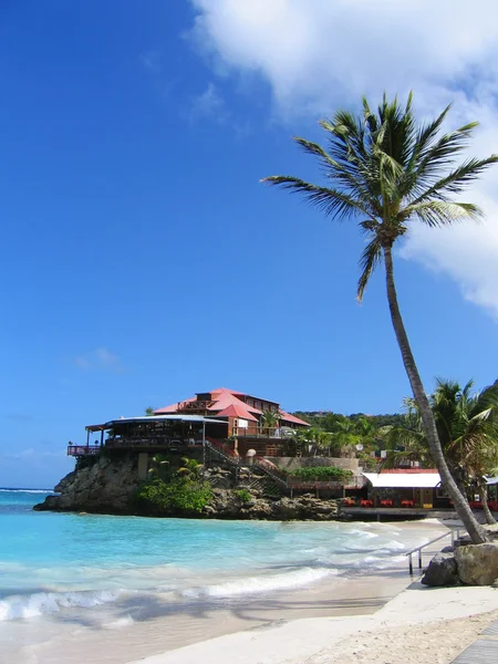 The beautiful Eden Rock hotel  at St Barts, French West Indies