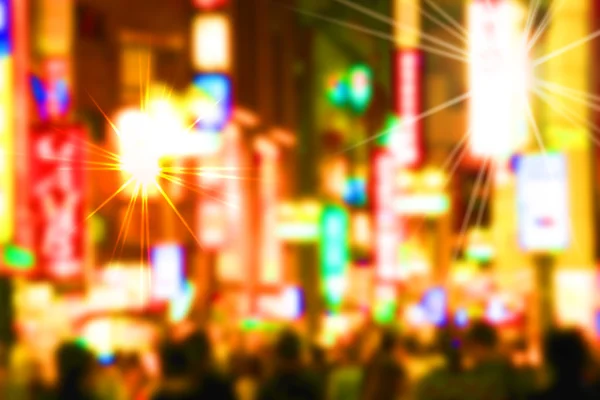Tokyo street blur