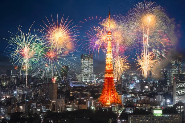 Tokyo cityscape at night