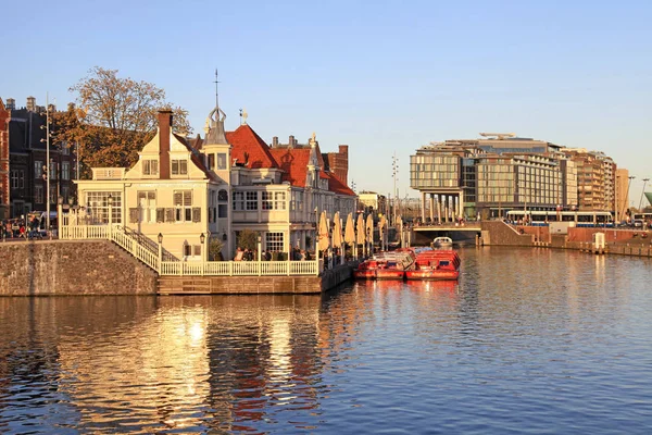 Starter point of canal cruise near Central Station, Amsterdam