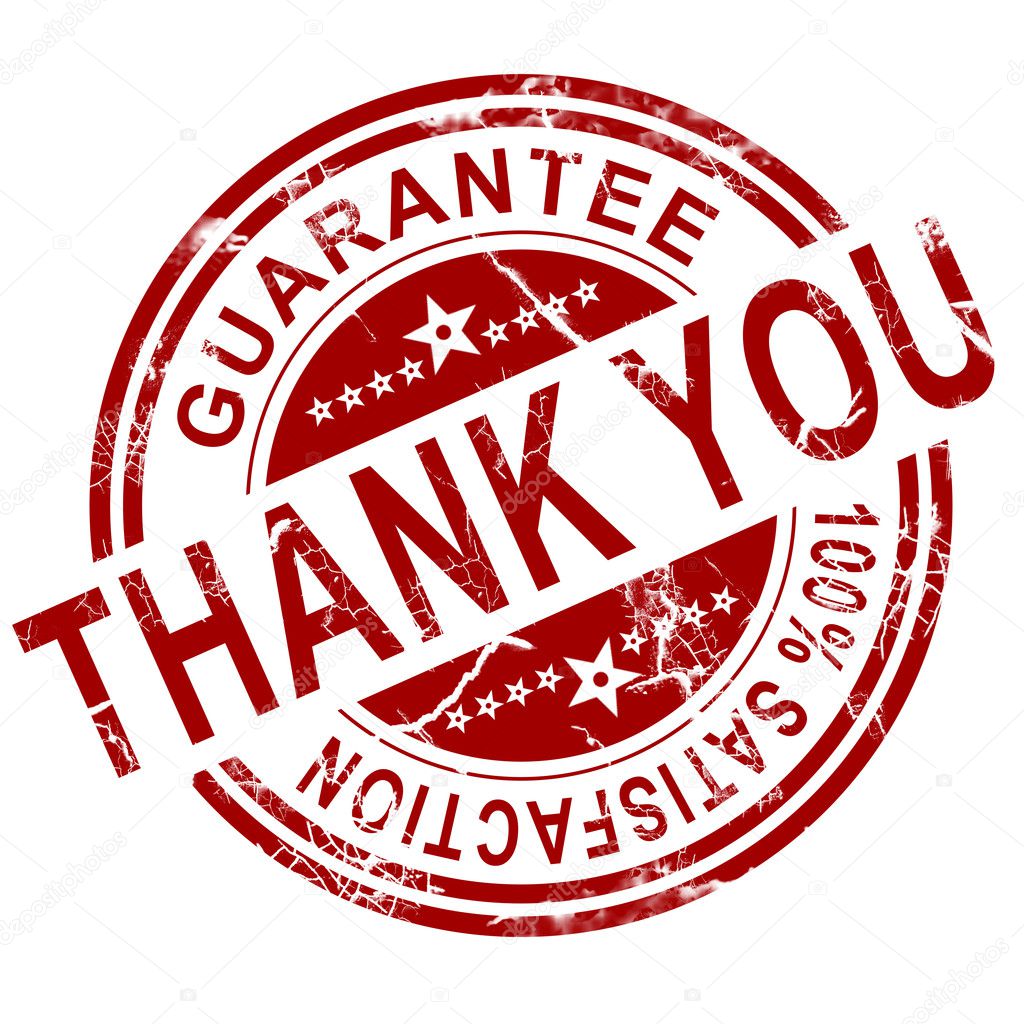 Red thank you stamp — Stock Photo © tang90246 #127026222