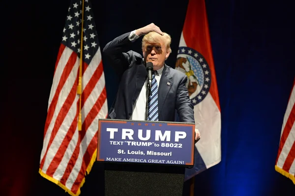 Donald Trump Campaigns in St. Louis