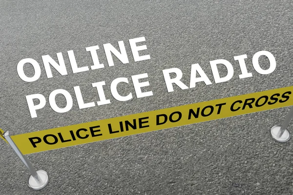 Online Police Radio, illustration