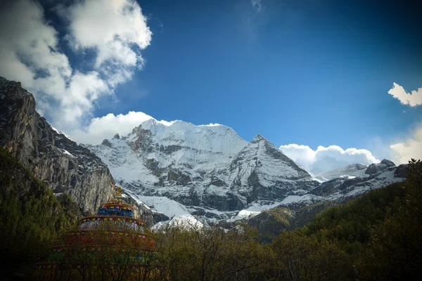 China Shangri-La Xian Nairi snow-capped mountain