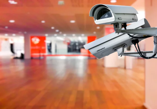 CCTV camera surveillance shopping center