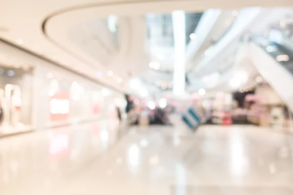 Blur shopping mall interior