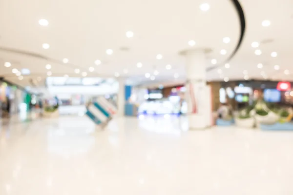 Blur shopping mall interior
