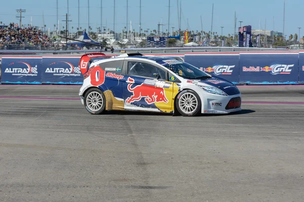 Oliver Eriksson 16, drives a GRC Lites car, during the Red Bull