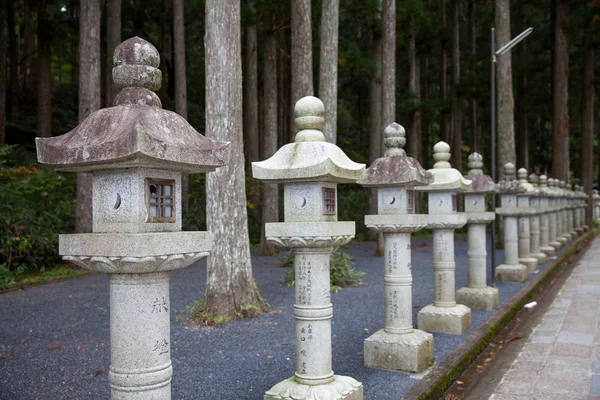 Rock light pillar entrance Okunoin Cemetery ,Koyasan Wakayama Ja