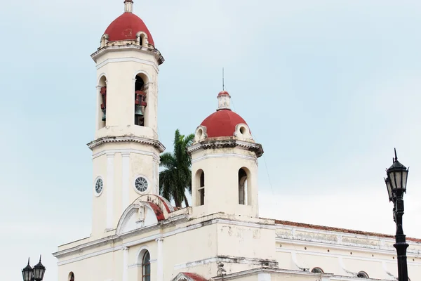 Cienfuegos, Cuba - Buildings and streets lanes