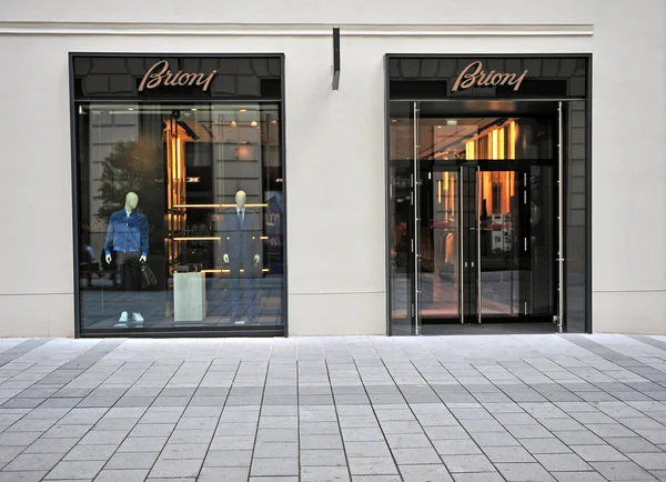 Facade of Brioni flagship store