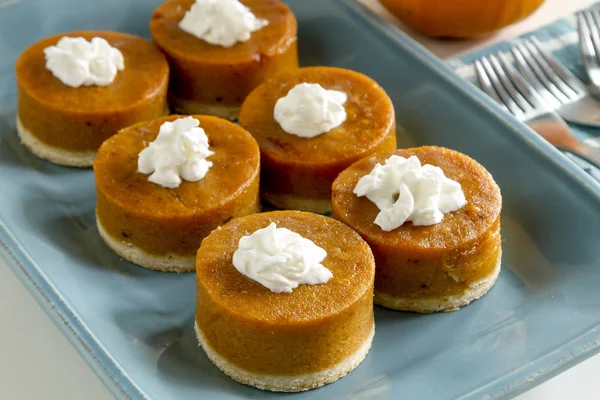 Mini Pumpkin Pies for Holiday Celebrations