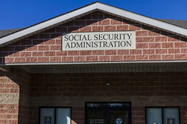 Anderson - Circa October 2016: Local Branch of the Social Security Administration. The SSA administers retirement, disability, and survivors benefits III