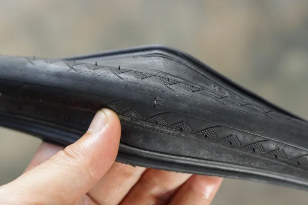 Bicycle tire wall