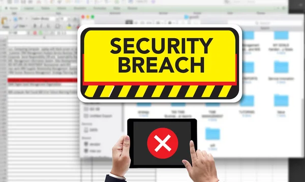 Computer Security Breach Cyber Attack Computer Crime Password Se