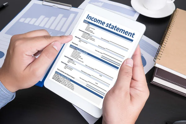 Income Statement Employment Businessman Assessment Balance