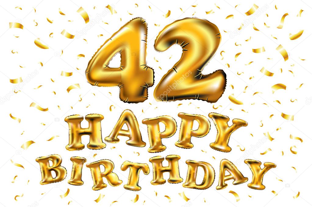 Поздравления С Днем Рождения 42 Года