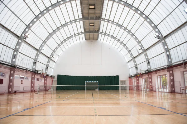 Big and light indoor tennis court