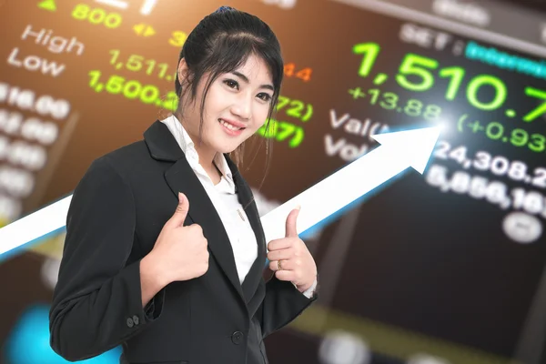Beautiful asian businesswoman